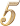 Gold_Deco_Number_Five_PNG_Clipart_Image